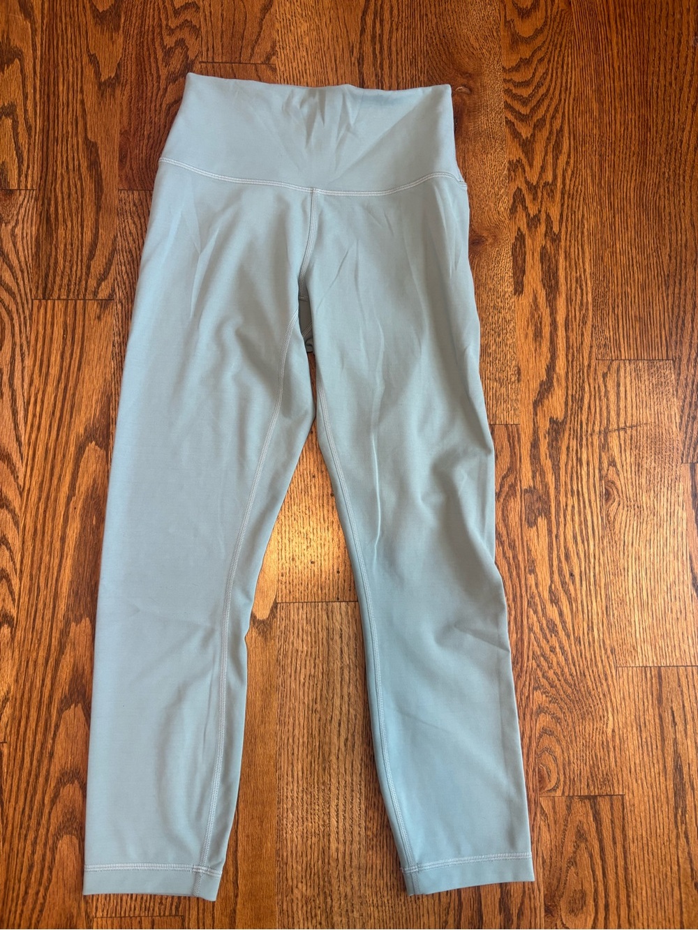 Lululemon Wunder Train Contour Fit High-Rise Crop 23” Blue / Green